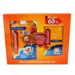 Redoxon Üçlü Etki 20 Efervesan Tablet + Redoxon Kids Çiğnenebilir 25 Adet
