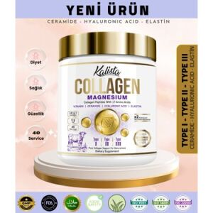 Kalista Collagen Magnesium Ceramide Elastin Hyaluronic 450 gr Toz