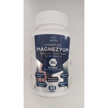 Naturlife Magnezyum B6 60 Tablet