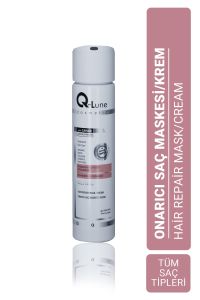 Q-Lune Onarıcı Saç Maskesi Krem 300 ml