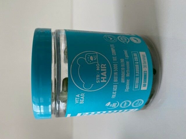 Vitabear Strong Hair Gummy Vitamin 60'lı