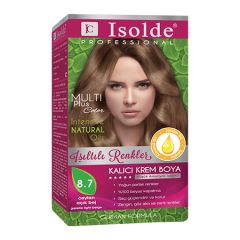 ISOLDE BİTKİSEL SAÇ BOYASI 8.7 ACIK CEYLAN BEJ