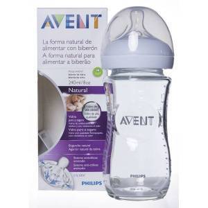 AVENT NAT BIB 240 ML CAM