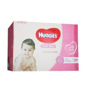 Huggies Baby Islak Mendil (Soft Skin) 56lı 10 Paket