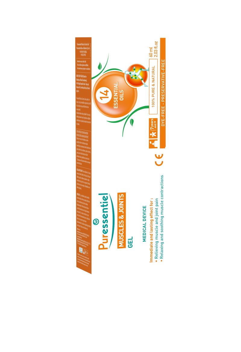 Puressentıel Kas Ve Eklemler Icın Jel-60Ml