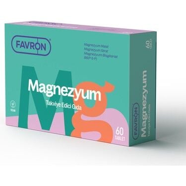 Favron Magnezyum 60 Tablet