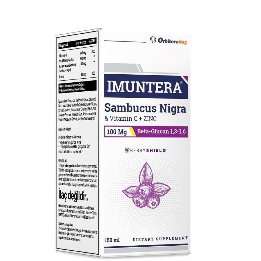 Imuntera Karamürver Şurup 150 ml