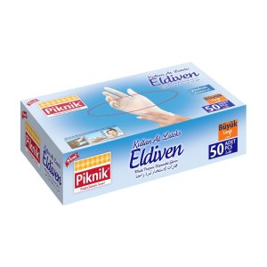 Piknik Eldiven Lateks LargeBüyük 10'Lu 1394P