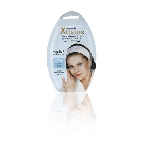 Dermokil Xtreme Tek Kullanım Maske Yağlı Cilt