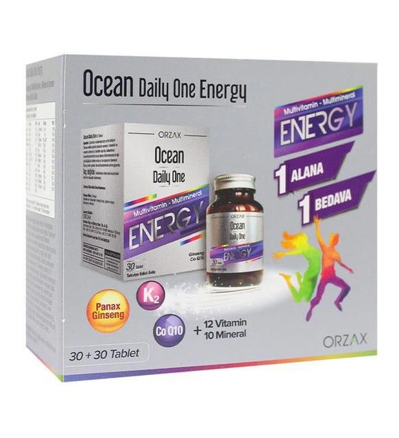 Ocean Daily One Energy 30 Tablet - 1 Alana 1 Bedava