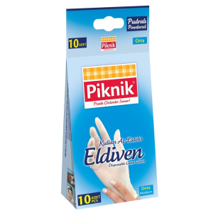 Piknik Eldiven Lateks LargeBüyük 50Li 1669P