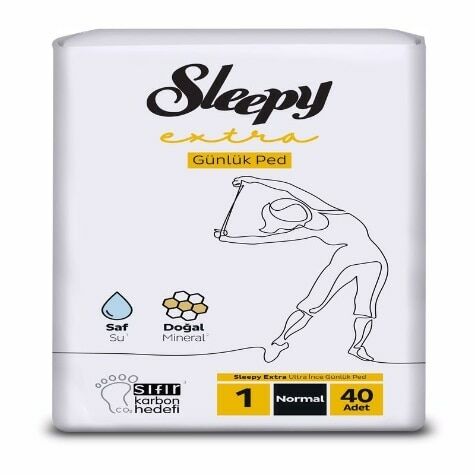 Sleepy Extra Günlük Ped Süper Normal 40'lı