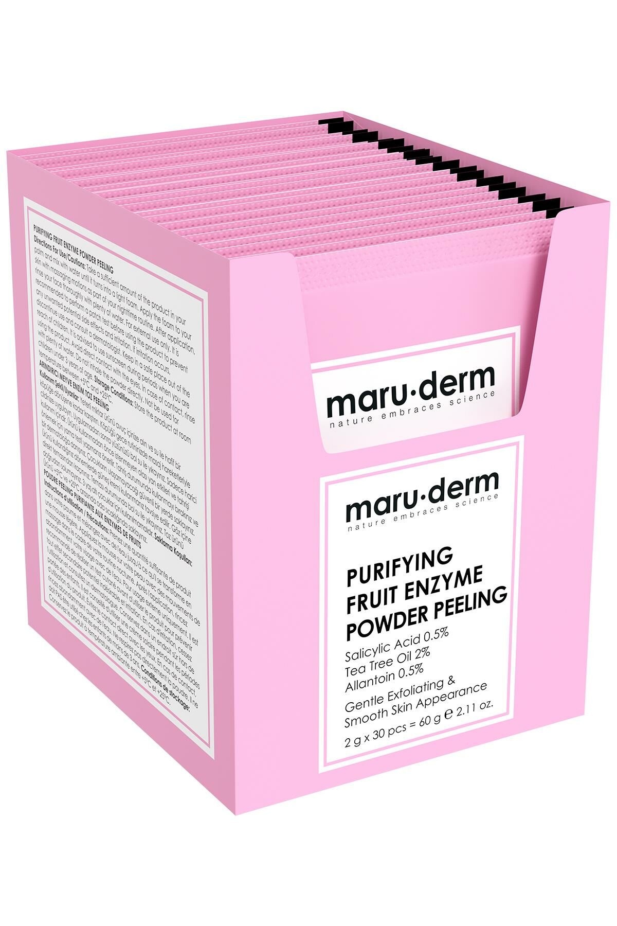 Maruderm Arındırıcı Meyve Enzim Toz Peeling 60 gr