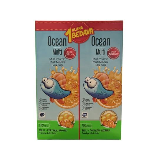 Ocean Multi Şurup 150 ml - 1 Alana 1 Bedava