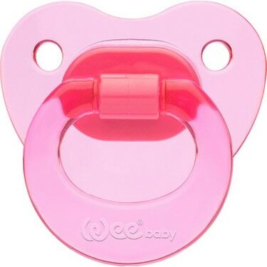 Wee Baby 111 Yalancı Emzik Akide Silikon Damaklı No: 1 - Pembe