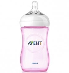 AVENT BIBERON NAT PP PEMBE 260