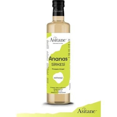 Asitane Ananas Sirkesi Doğal Fermantasyon Pineapple Vinegar 500 ml