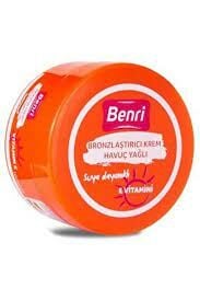Benri Bronzlaştırıcı Krem Havuç Yağlı 100 ml