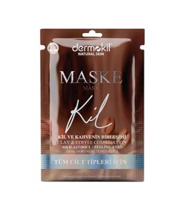 Dermokil Sıkılaştırıcı Genç Görünüm İçin Kahve İçerikli Yüz Maskesi 15 ml