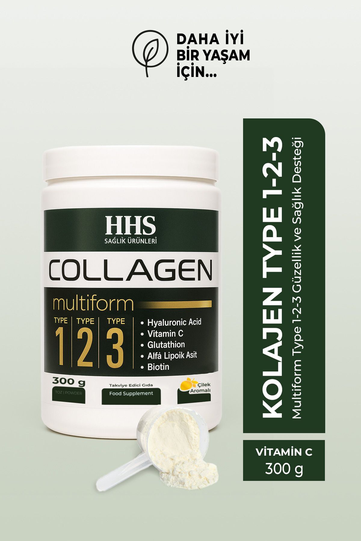 HHS Collagen Multiform Type I-II-III 300 gr