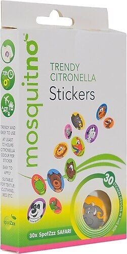 Mosquıtno Sinek Kovucu Mini Sticker 6 x 5'li Paket