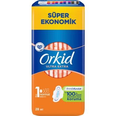 Orkid Ultra Extra Hijyenik Ped 28'li