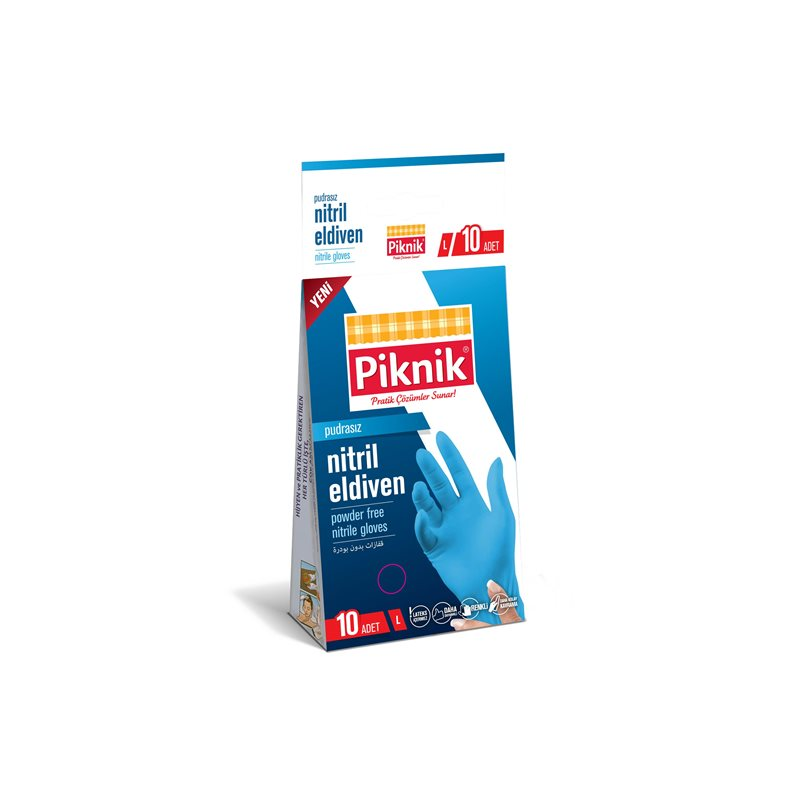 Piknik Eldiven Lateks MediumOrta 50Li 1668P