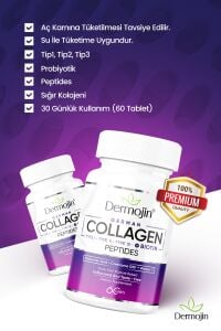 Dermojin Collagen Peptides 60 Tablet