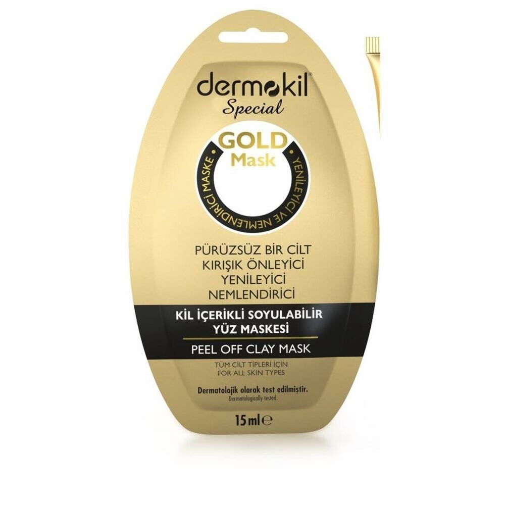 Dermokil Soyulabilir Gold Yüz Maskesi 15 ml