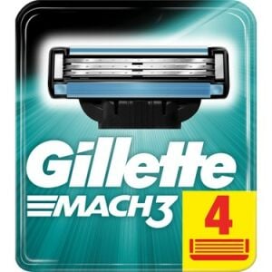 Gillette Mach 3 Yedek Bıçak 4'lü
