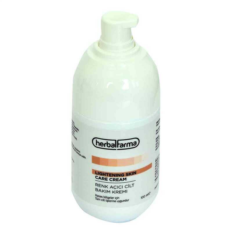 Herbalfarma Renk Açıcı Cilt Bakım Kremi 100 ml - Tüm Ciltler