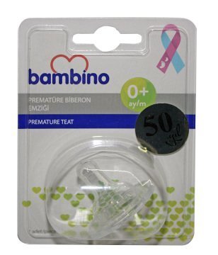 Bambino T149 Premature Biberon Emziği