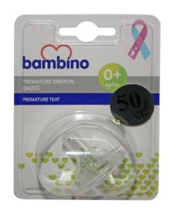 Bambino T149 Premature Biberon Emziği