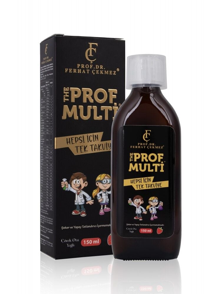 The Prof Multi Kids Şurup 150 ml - 2'li Kutu