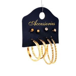 Dörtlü Spor Küpe 0215-38