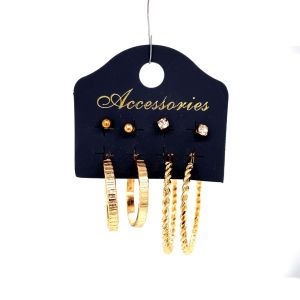 Dörtlü Spor Küpe 0215-38