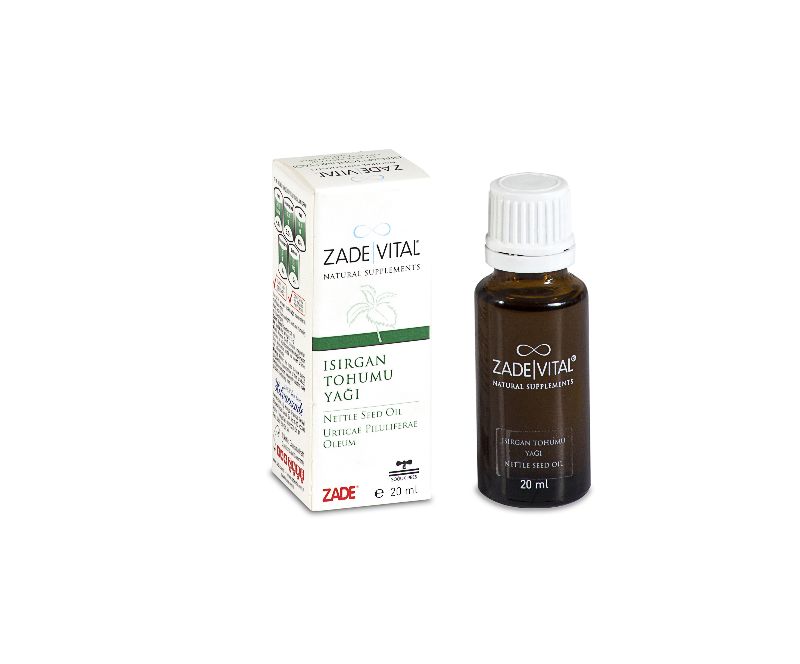 Zade Vital İsırgan Tohumu Yağı 20 Ml Cam Şişe