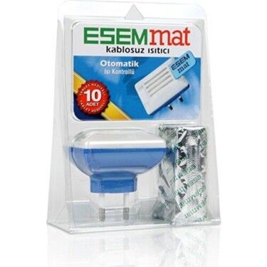 Esemmat Makine Kablosuz Isıtıcı + 10 Yedek
