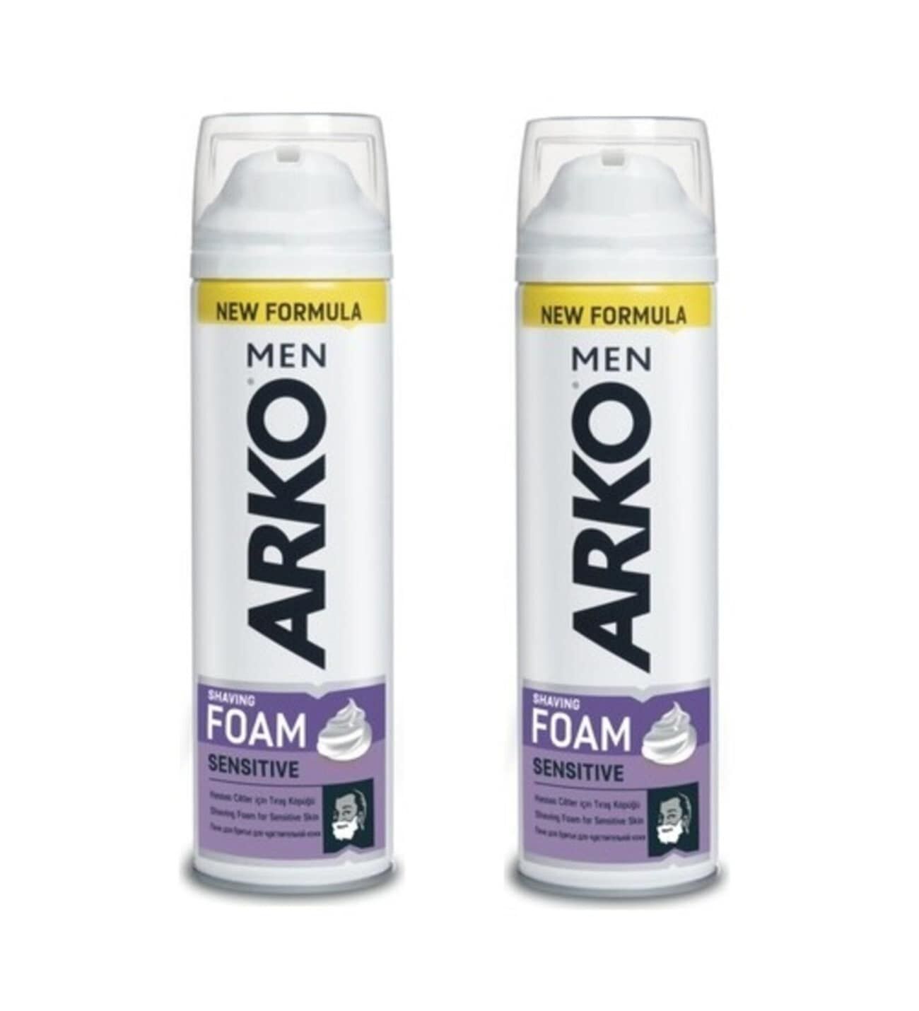 Arko Men Sensitive Tıraş Köpüğü 200 ml - 2 Adet