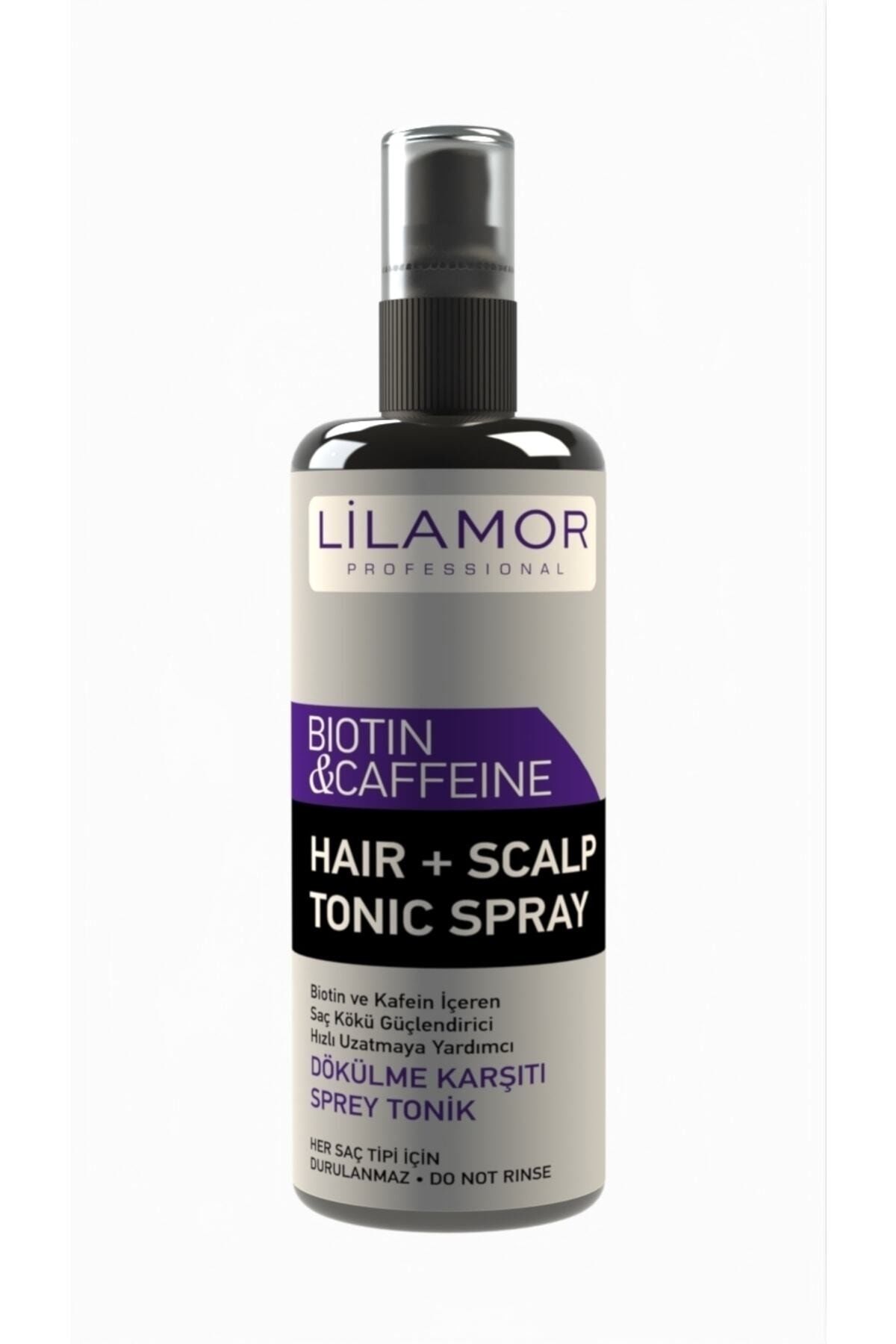 Lilamor Biotin Kafein Dökülme Karşı Tonik Sprey 250 ml