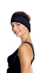 Lipoteks H001 Çene Kulak Bandı Siyah Standart