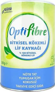 Nestle Optifibre Bitkisel Kökenli Lif Kaynağı Takviye Edici Gıda 250 gr - 6 Adet