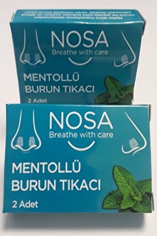 Nosa Mentollü Burun Tıkacı 2'li