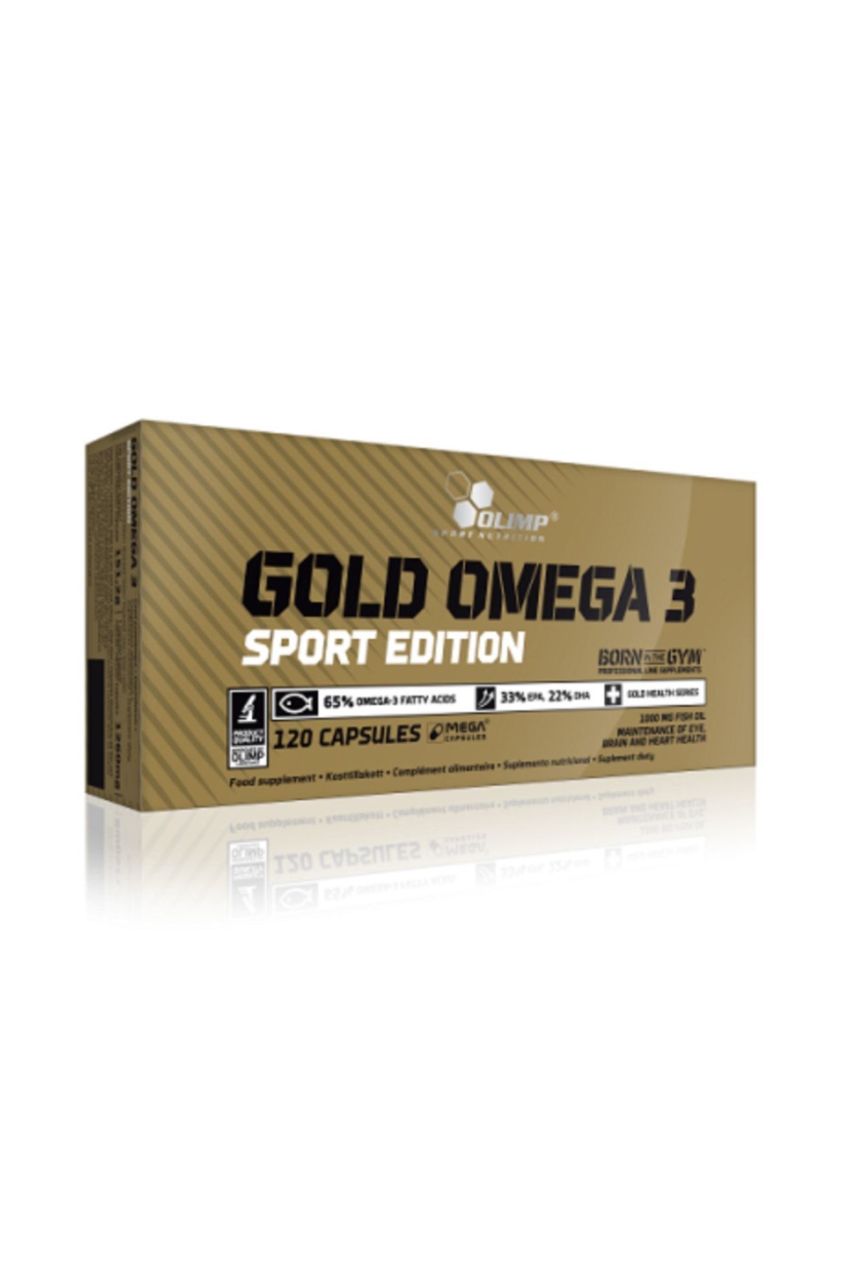 Olimp Gold Omega 3 D3K2 Sport Edition Nutrition 60 Kapsül