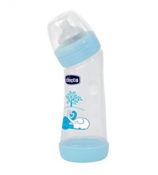 Chicco Eğimli Biberon Erkek 250ml 0+ Yaş