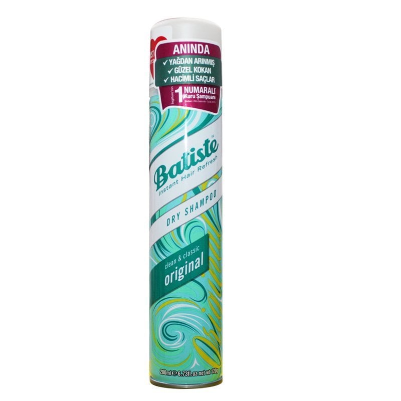 Batiste Original Kuru Şampuan Tüm Saç Tipleri İçin Original 200ml