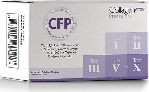Collagen Forte Premium 1200 mg 90 Tablet