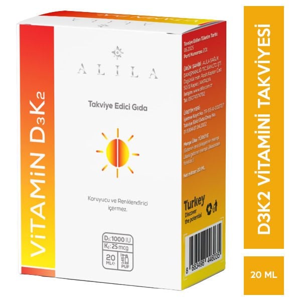 Alila Vitamin D3K2 20 ml