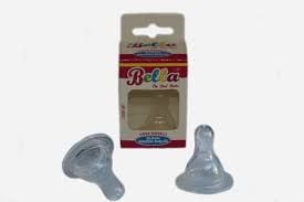 Bella Silikon Biberon Başlığı Hava Kanallı