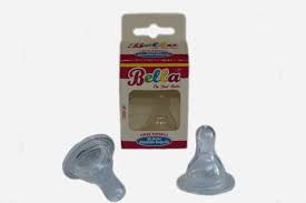 Bella Silikon Biberon Başlığı Hava Kanallı